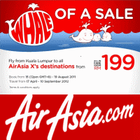 Kolejna wielka wyprzedaż biletów w AirAsia od 15 sierpnia