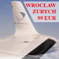Jetisfaction: polecimy z Wrocławia do Zurychu za 99 EUR