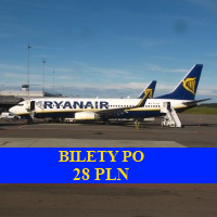 Ryanair: bilety po 28 PLN na weekend