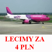 Wizz Air: dokąd polecimy za 4 PLN