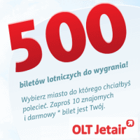 Zwiedzaj Europę z OLT Jetair – 500 biletów do wygrania