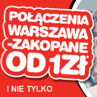 PolskiBus: bilety po 1 PLN z Warszawy do Krakowa i Zakopanego