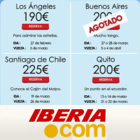 Iberia: marcowa wyprzedaż lotów (Chile za 1880 PLN, Meksyk 1463 PLN, Ekwador za 1672 PLN)
