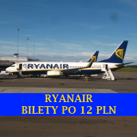 Ryanair: loty za 12 PLN (nieaktualne)