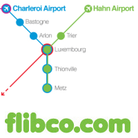 Flibco: tani Luksemburg z Brukseli Charleroi i Frankfurtu Hahn