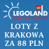 Legoland (Billund) z Krakowa za 88 PLN w dwie strony
