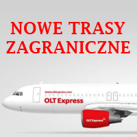Nowe trasy zagraniczne OLT Express z Bydgoszczy