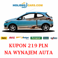 171 PLN zniżki na wynajem samochodu na całym świecie