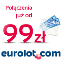 Eurolot: loty na wakacje za 99 PLN (krajowe i zagraniczne)