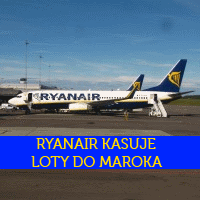 Ryanair od 1 października kasuje część lotów do Maroka