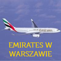 Emirates uruchamia loty do/z Warszawy