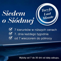 Siedem o Siódmej Last Minute w LOT (ceny od 495 PLN)