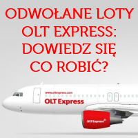Odwołane loty OLT Express: co robić? jak odzyskać pieniądze?