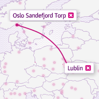 Wizz Air: ruszyła sprzedaż biletów na trasie Lublin – Oslo Torp