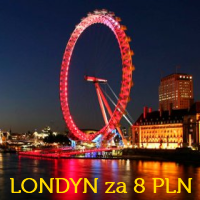 Londyn w styczniu i lutym od 8 PLN (dużo terminów)