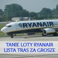 Tanio w Ryanair: bilety już od 0.95 PLN (aktualizacja)