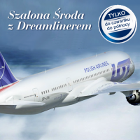 Szalona Środa: loty Dreamlinerem od ok. 414 PLN
