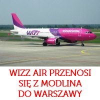Wizz Air przenosi swoje loty z Modlina na Okęcie!