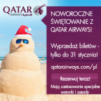 Qatar Airways z Warszawy: Oman 1396 PLN, Dubaj 1423 PLN, Bangkok 2242 PLN