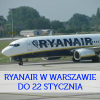 Ryanair zostaje w Warszawie do końca 22 stycznia 2013