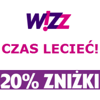 Loty Wizz Air już od 3,20 PLN w jedną stronę (tylko dzisiaj 20% zniżki dla wszystkich)