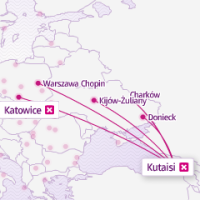 Wizz Air: Gruzja z Katowic od 88 PLN