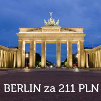 Berlin z Warszawy za 211 PLN w dwie strony