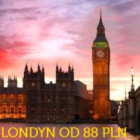 Tanie loty do Londynu: już od 88 PLN w dwie strony.