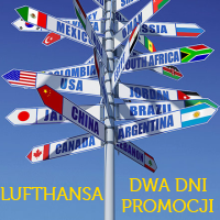 Lufthansa: Tunezja 952 PLN, Indie od 1965 PLN, Etiopia 1970 PLN i inne (dwudniowa promocja)