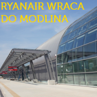Ryanair wraca do Modlina od 3 września + Barcelona za 260 PLN