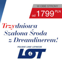 Trzydniowa Szalona Środa z Dreamlinerem (znamy ceny!)