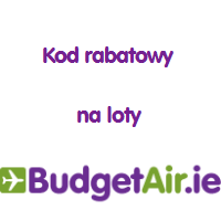 Budgetair.ie – kod rabatowy 10 EUR (działa także na Ryanair!). Opłacalne dla posiadaczy kart Maestro