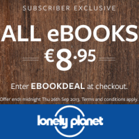 Lonely Planet: wszystkie ebooki za 7.50 GBP