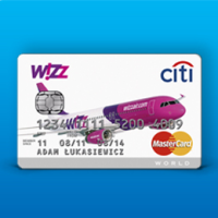 Karta Kredytowa Citibank Wizz Air World MasterCard