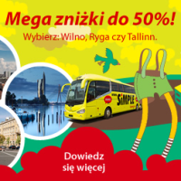 Simple Express: tanie przejazdy do Wilna, Rygi i Tallina (już od 55 PLN)