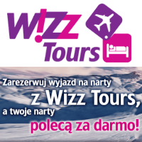 Wizz Tours: kup lot + hotel, a narty polecą gratis