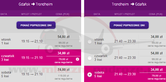 wizzair-gdanskTrondheim68plnAb