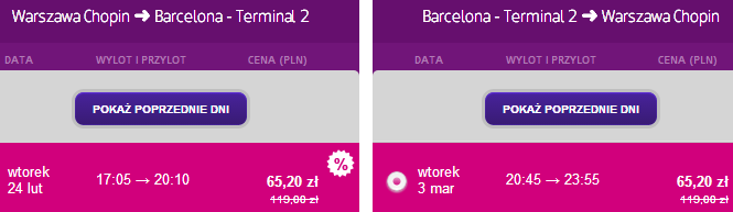 wizzair20procent-warszawaBarcelona130pln