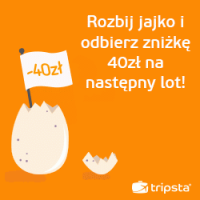 40 PLN zniżki na rezerwacja na Tripsta.pl