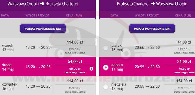 wizzair-warszawaBrukselaCharleroi88plnAa