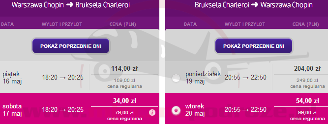 wizzair-warszawaBrukselaCharleroi88plnAb