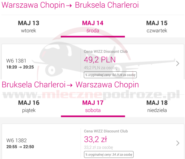 wizzair-warszawaBrukselaCharleroi88plnAe