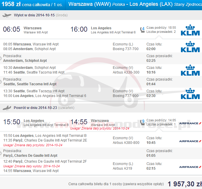 empik-klm-wawLosAngeles1957plnAa