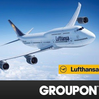 Groupon: 95 PLN zniżki na loty Lufthansy