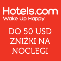 Hotels.com: do 150 PLN zniżki na hotele!