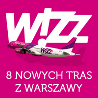 Wizz Air: 8 nowych tras z Warszawy: Lizbona, Larnaka, Malta, Katania i inne! Bilety już w sprzedaży