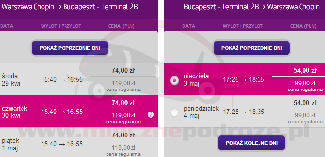 wizzair-warszawaBudapesz128plnMajorwka