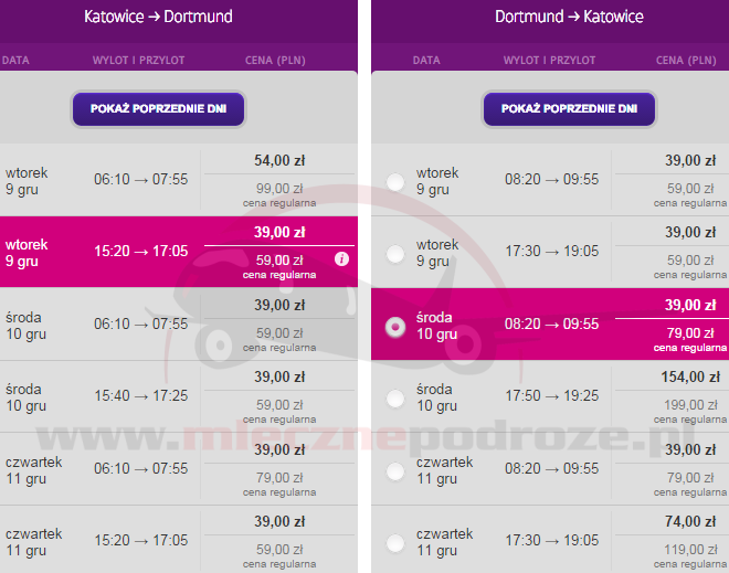 wizzair-katowiceDortmund78plnAb