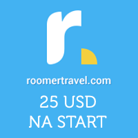 Roomer Travel: 25 USD na start na noclegi