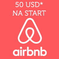 50 USD* na start na noclegi w AirBnb